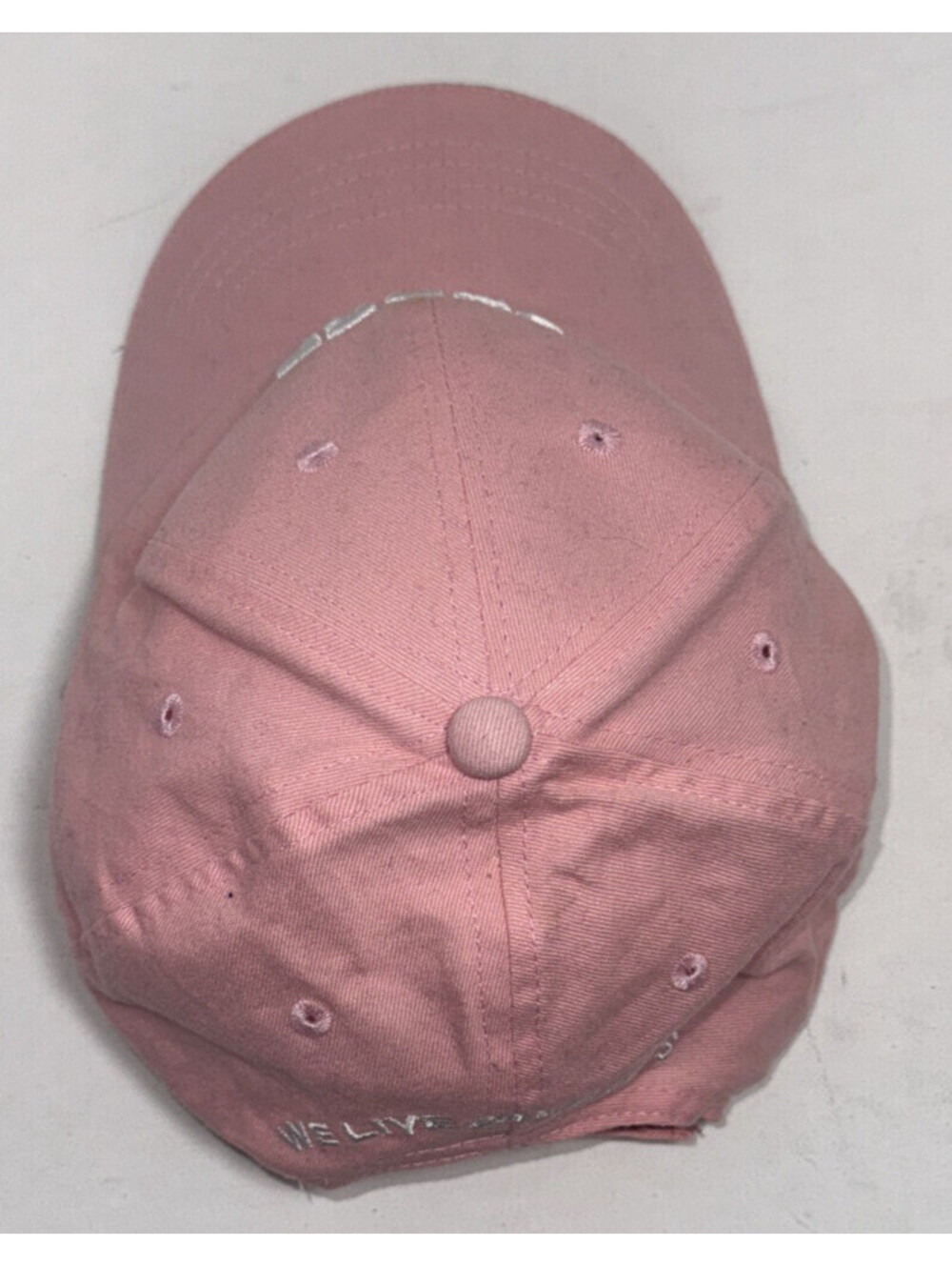 Gander Mtn We Live Outdoors Hat Cap Strapback Pink - Picture 4 of 7